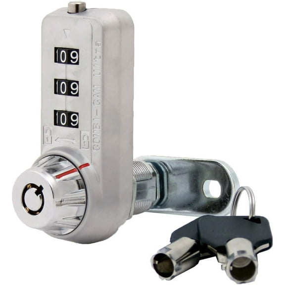 7440M & Keys Combination Cam Lock with Master Key Override