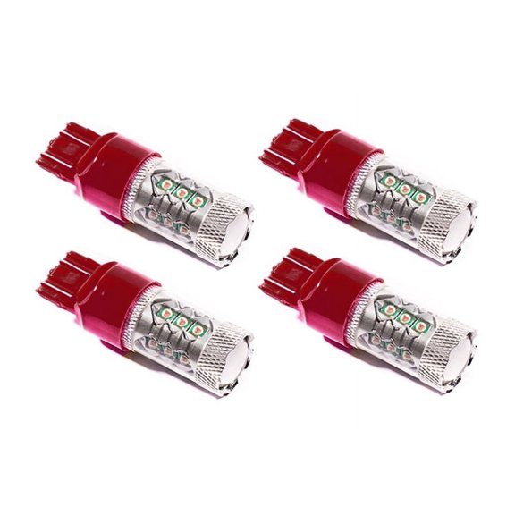 7443 LED Bulb XP80 LED Red Set of 4 Diode Dynamics DD0115Q