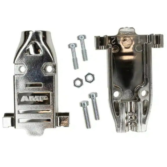 745854-5 Connector Backshell 9 Position Two Piece 180? Shielded