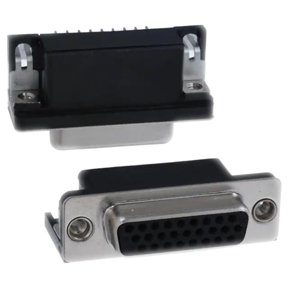 748481-5 Connector 26 Position D-Sub, High Density Receptacle Female Sockets