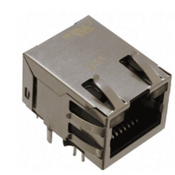 74981104400 Connector 1 Port RJ45Through Hole 10/100/1000 Base-T, AutoMDIX :RoHS, Cut Tape