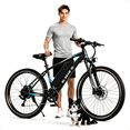 thumbnail image 1 of 749W Electric Bike, 26IN 20MPH 45Miles 7-Speed ebike with 36V 12ah 432Wh Battery ,High level of appearance and high performance e bicycle with UL 2849, 1 of 8