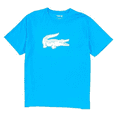75.00 Lacoste Men’s Sport Big Fit Breathable Logo TShirt, Blue, 4XLB