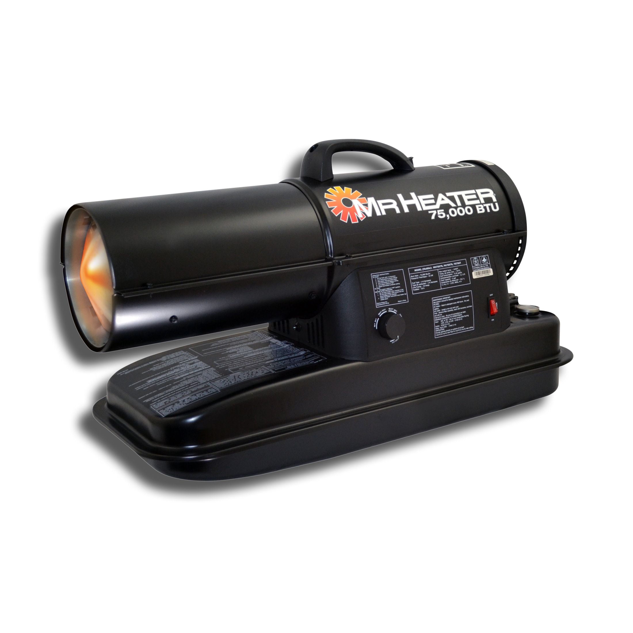 75,000 BTU Forced Air Kerosene Heater - Walmart.com