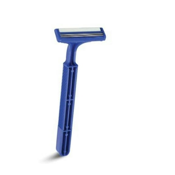 75-0017 Twin Blade Plus Razor, Long Handle (Pack of100)