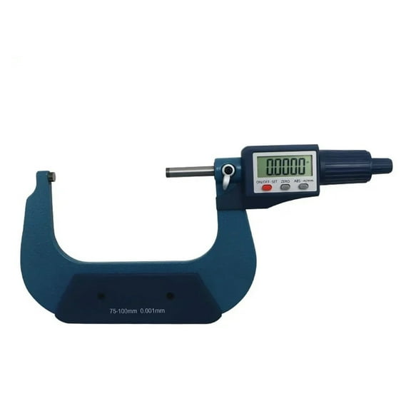 75-100 Mm 0.001 Mm Electronic Outside Micrometer With Retail Box Micron Outside Micrometer Caliper Gauge