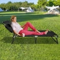 thumbnail image 1 of 75.2*26.8*11.8inch Folding Camping Cots for Adults Oxford Cloth Portable Camp Office Sleeping Cot, 1 of 15