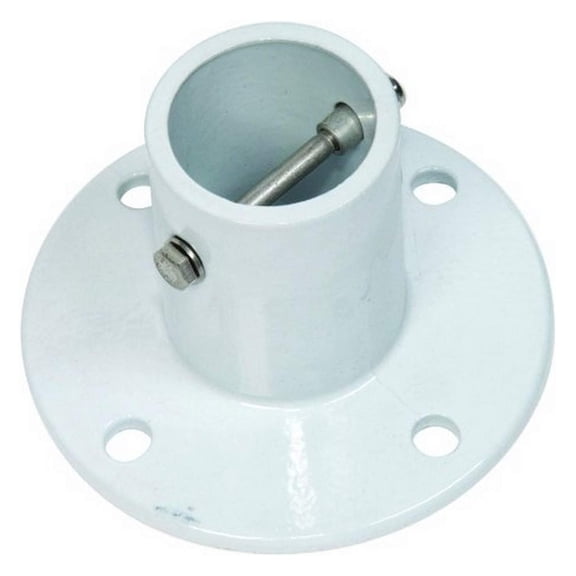 75-209-5000 Deck-Mounted Anchor Individual flange, White