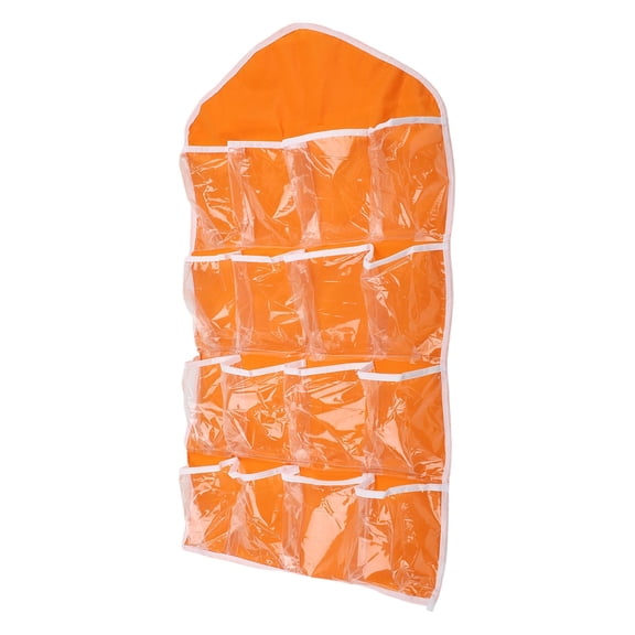75*41CM Hanging Bag Pouch Hanger Storage Home Clear Door Shoe Rack Accessories Tidy Container Holder Wwardrobe