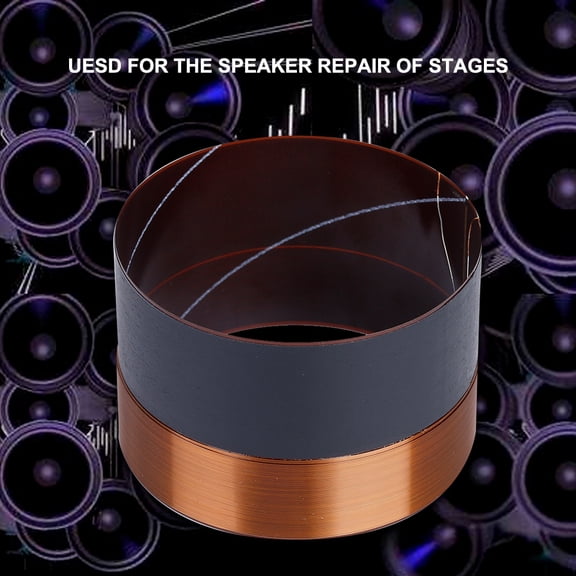 75.5mm Bass Woofer Coil, Enhanced Audio Performance, Easy Install, Speaker Replacement