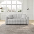 thumbnail image 1 of 75.6" Soft Modular Sofa - High Comfort & Multi-Function | Light Gray, 1 of 11