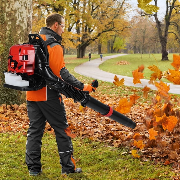 WETLA 75.6CC 4-Stroke Backpack Gas Leaf Blower