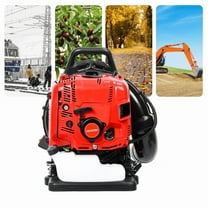 75.6CC Gas Backpack Leaf Blower – 5HP 2-Stroke Gas Leaf Blower, 900CFM High-Velocity, 210MPH High Airflow, Powerful Clearing Performance and Ergonomic Harness System