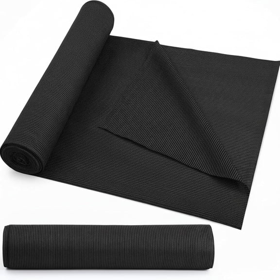 75% 6ft x 50ft Bulk Eyelets Shade Cloth Roll Sunblock Shade UV Resistant Net Windscreen Cover Fabric Roll for Garden Window Greenhouse Flower Plant Patio Kennel Canopy(Black)