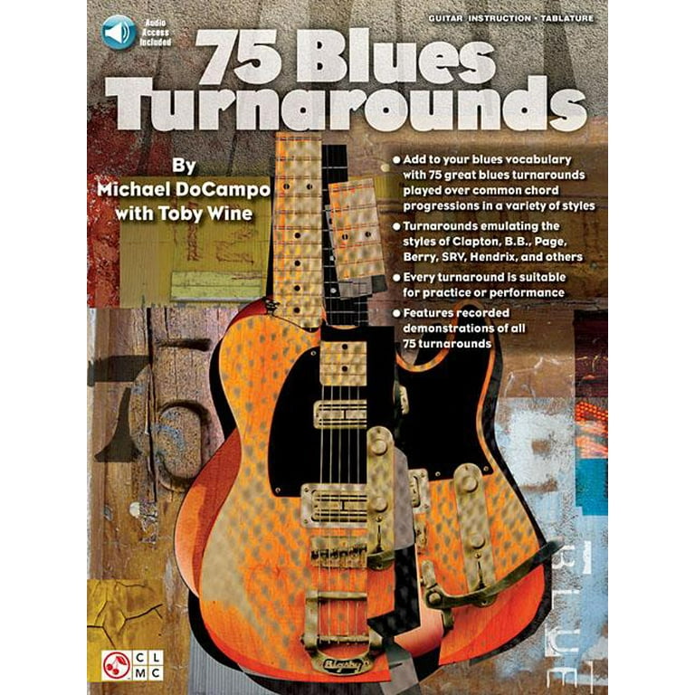 75 Blues Turnarounds (Other) Audio Book/Online