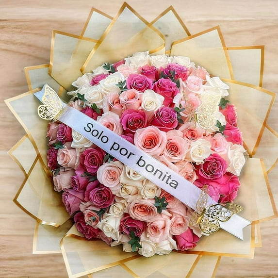 75 Combine Color Roses
