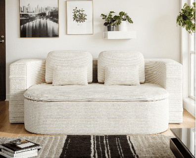 その他 2022AW NEIGHBORHOOD FOLDING SOFA . PA Neche Single Corduroy Convertible Sleeper Sofa - Folding, Pillow