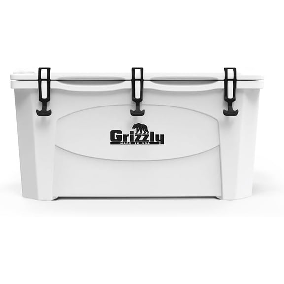 75 Cooler | 75 qt Ice Chest Durable Rotomolded Insulated | Made in USA | Warranty for Life | for Beach Boat Camping Fishing Hunting