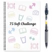Aesthetic To Do Notebook with Stickers, Undated Daily Planner Organizer ...
