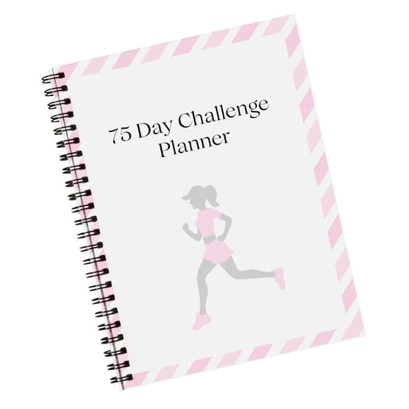 75 Days Tracking Planner Workout Reading Diet Planner Journal Twin Wire Binding Softcover Daily Planner for Adult