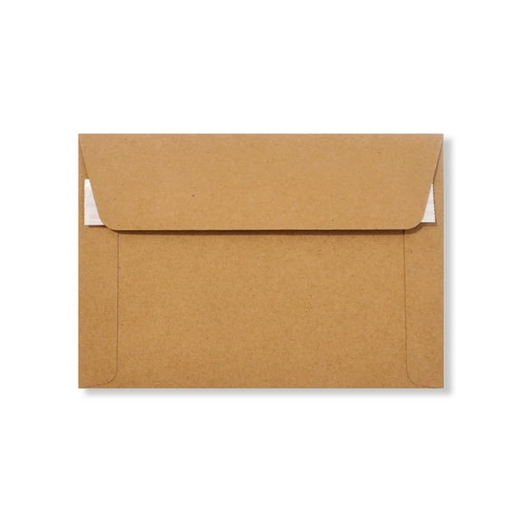 75 EcoSwift 6.5 x 4.5 Rigid Photo Mailers Stay Flats Brown Cardboard Self Seal Envelopes