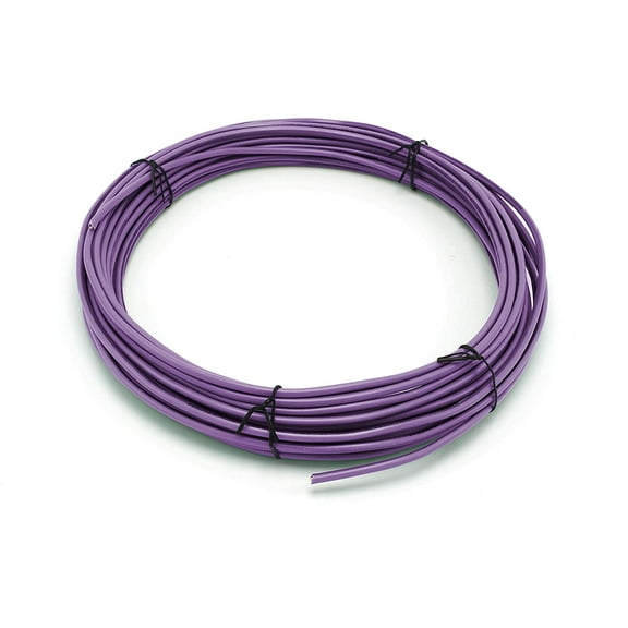 75 Feet (23 Meter) - Insulated Solid Copper THHN / THWN Wire - 12 AWG, Wire is Made in the USA, Residential, Commerical, Industrial, Grounding, Electrical rated for 600 Volts - In Purple