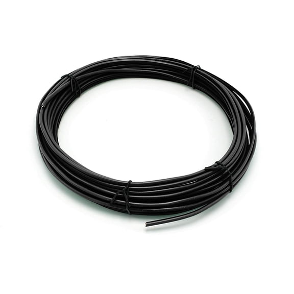 75 Feet (23 Meter) - Insulated Solid Copper THHN / THWN Wire - 12 AWG, Wire is Made in the USA, Residential, Commerical, Industrial, Grounding, Electrical rated for 600 Volts - In Black