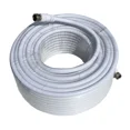 thumbnail image 1 of 75' Feet Rg-6 18Awg White 75 Ohm Coax Rg6 Cable Satellite Tv Hdtv Dtv -Free Ship, 1 of 3