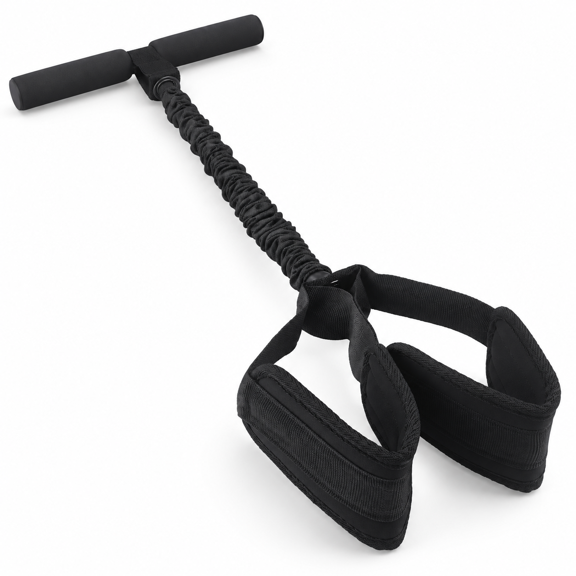 75 Lbs Multifunction Pedal Resistance Band with Handles for Full-Body Home Gym Workouts