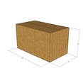 thumbnail image 1 of 18x10x10 Kraft Brown Corrugated Shipping Boxes, 32 ECT Single-Wall, Qty 75, 1 of 3