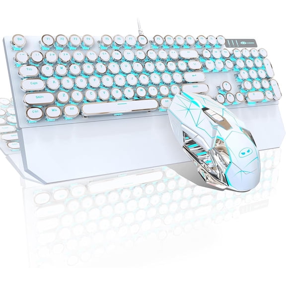 75% Mechanical Gaming Keyboard - 75 Percent Matcha, Hot Swappable Gasket Mount, Red , RGB Backlit 82 Keys TKL with Knob