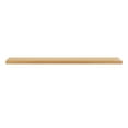 thumbnail image 1 of 75" Natural Light Brown Wooden Floating Shelf, 1 of 4