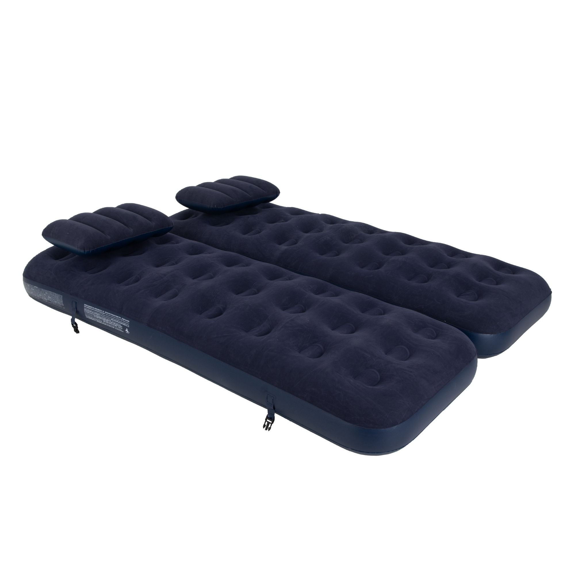 Free Shipping 75 Navy Blue 3 in 1 Inflatable Flocked Air Mattress with Pillows Walmart