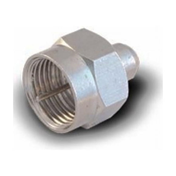 2pcs 75 Ohm F Type Coaxial Male Terminator Caps Connectors
