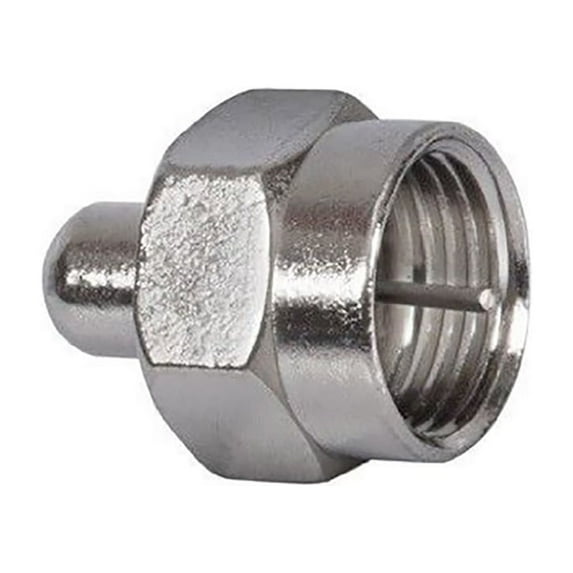 75 Ohm F-Type Coaxial Terminator 5-Pack for Cable TV Ports Connections Outlets