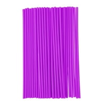 75 PCS Bike Spoke Spoke Skins Covers Motorcycle Motocross Dirt Bike MTB Wheel Rim Spoke Wraps Protector Kit (Purple)