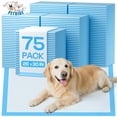 thumbnail image 1 of PETRIBE Large Puppy Pads, 30"×26", 75 Count, Super Absorbent Pee Pads for Large Dogs with Leak-Proof Design, 1 of 6