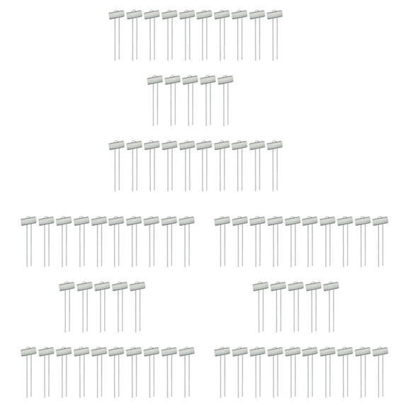 75 Packs of Metal Plant Labels, Garden Flower Potted Plant Signs, Waterproof Plant Sign