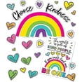 thumbnail image 1 of 75 Pcs. Carson Dellosa Kind Vibes Classroom Bulletin Board Set, Includes Choose Kindness Header with Inspirational Classroom Poster and Colorful Heart Bulletin Board Cutouts, 1 of 5
