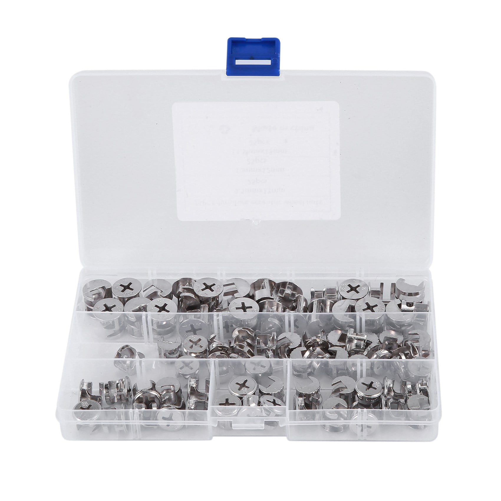 75 Pcs Furniture Connecting Cam Lock Fittings
