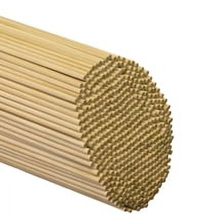 75 Pcs of 3/16" x 12" Wood Dowels