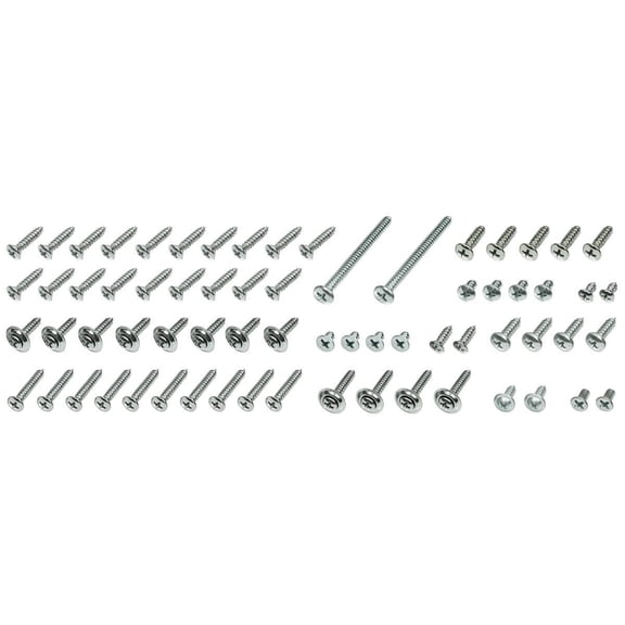 75 Piece Interior Screw Kit For 1969 Chevy Chevelle 2 Door Hardtop Models