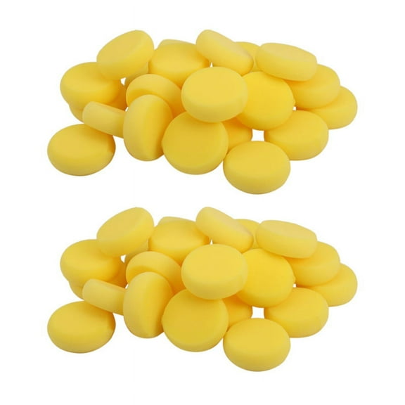 75 Pieces Paint Density Sponges Synthetic Artist Sponges Watercolor Sponges for Graffiti Painting, Art Crafts, Pottery