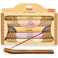 thumbnail image 1 of 75 Premium Incense Sticks Variety Gift Pack +Bonus Wooden Holder, 1 of 5