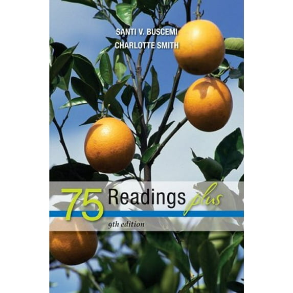 Pre-Owned 75 Readings Plus (Paperback) 007729257X 9780077292577