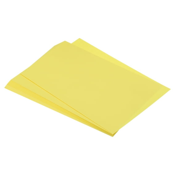 75 Sheets A4 Colored Print Copy Paper 8.5" x 11" Origami Paper Printer Paper 80gsm for Printing, Lemon Yellow