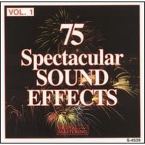 Pre-Owned 75 Spectacular Sound Effects, Vol. 1 (CD 0056775453923) by Various Artists
