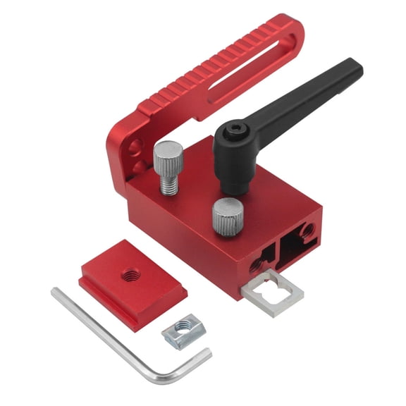 75 Type Miter Track Stop Aluminum Woodworking Track Stop Type 75 T Track Locator T-Slot T-Tracks Woodworking Limiter