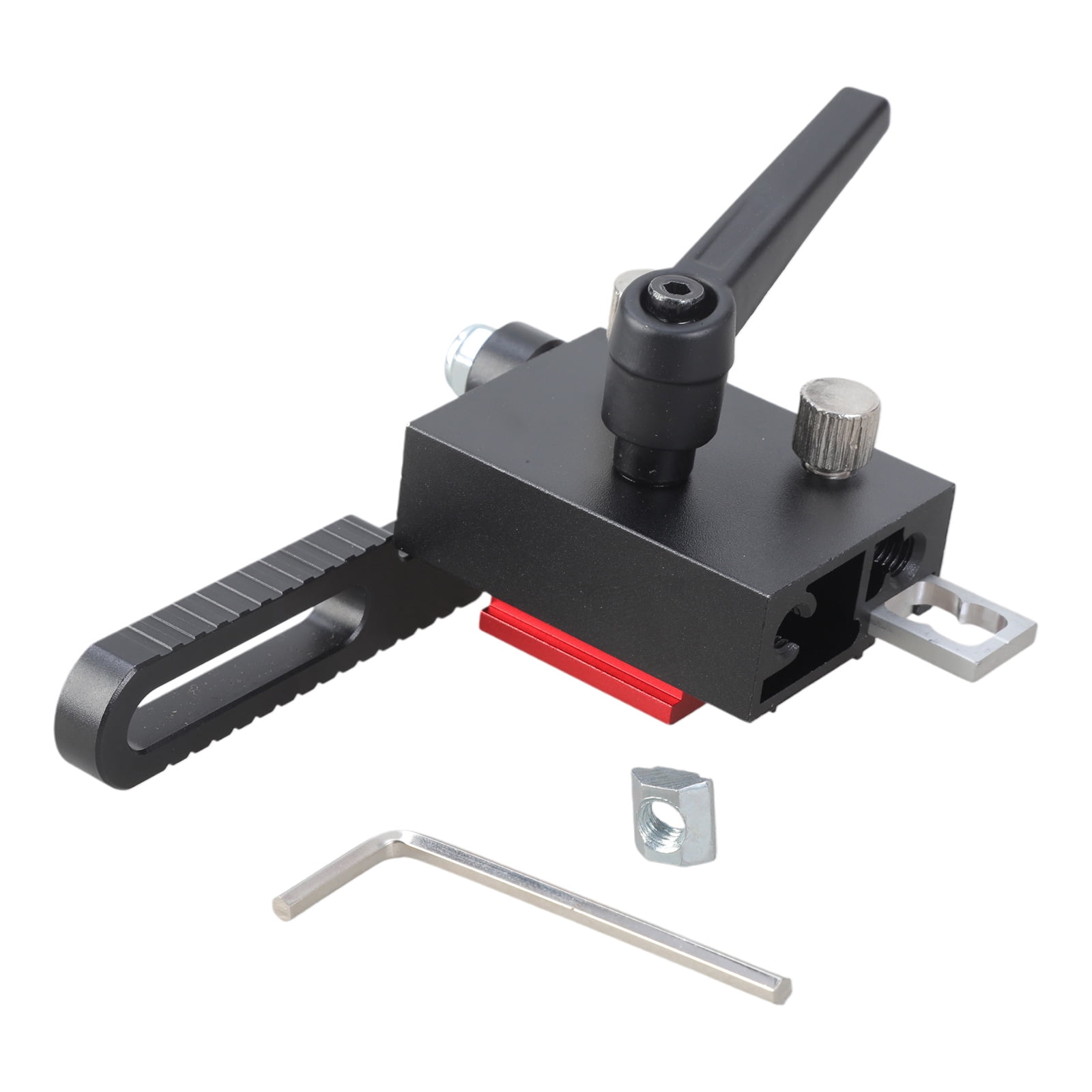 75 Type Miter Track Stop – Aluminum T-Slot Limiter For Woodworking, Adjustable Lock, Compact & Lightweight