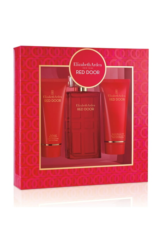 ($75 Value) Elizabeth Arden Red Door Perfume Gift Set For Women, 3 Pc